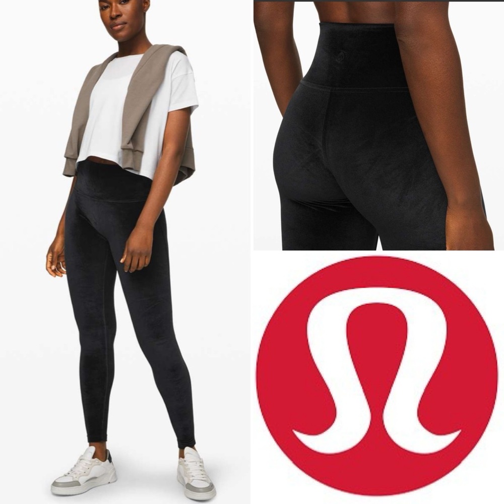 🦊 NWOT Lululemon Wunder Lounge High-Rise Tight 28" *Velvet